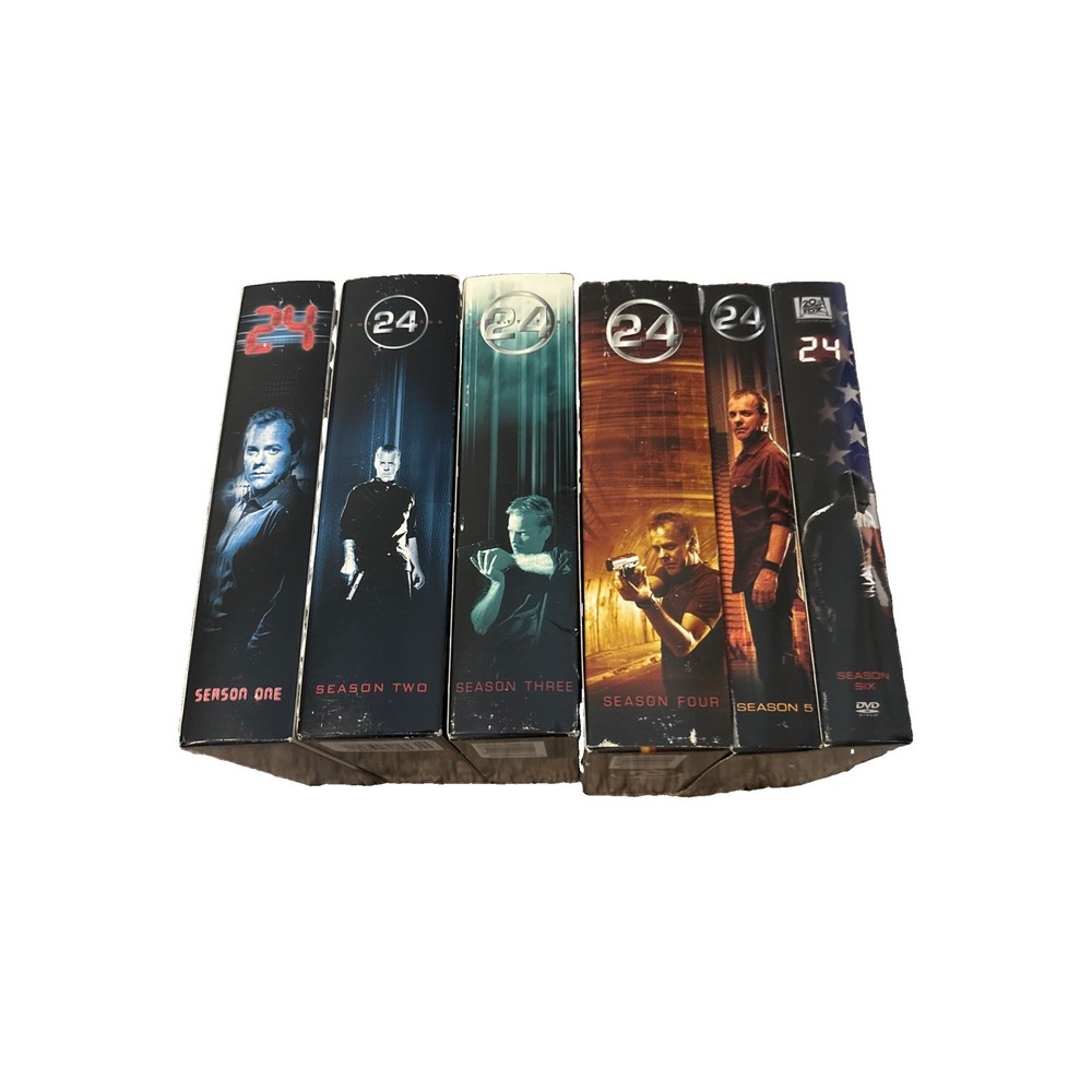 24 Seasons 1-6 / 1 2 3 4 5 6 DVD Box Sets - Kiefer Sutherland - TV Series